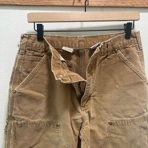Distressed carhartt